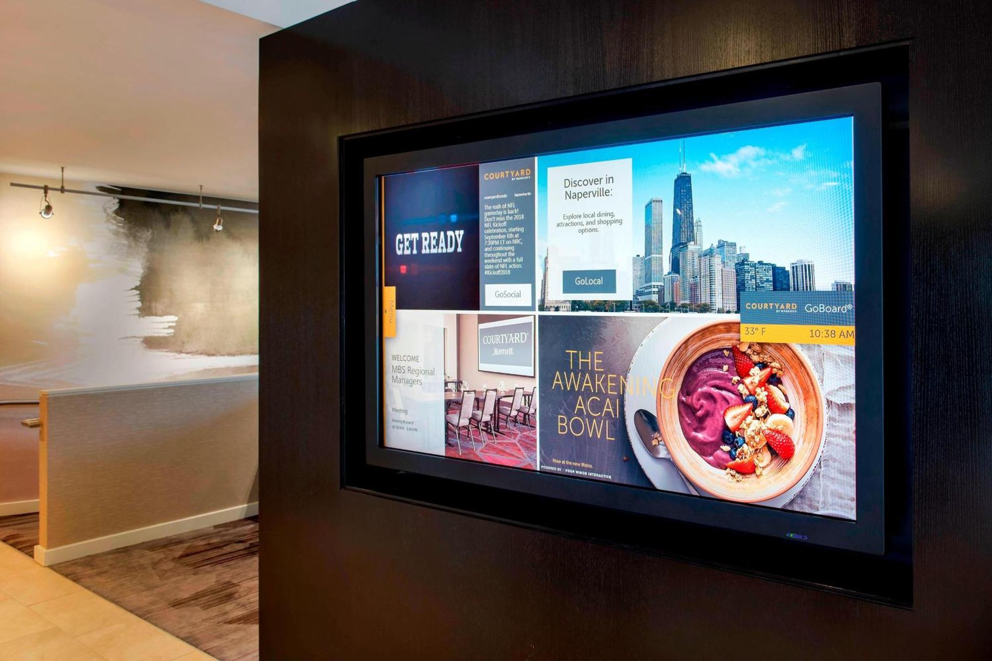 Courtyard By Marriott Chicago Непервілл Екстер'єр фото